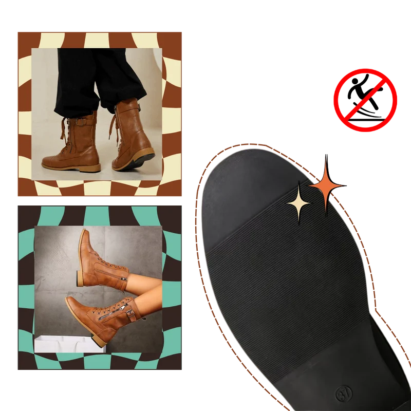 Bottes élégantes et antidérapantes