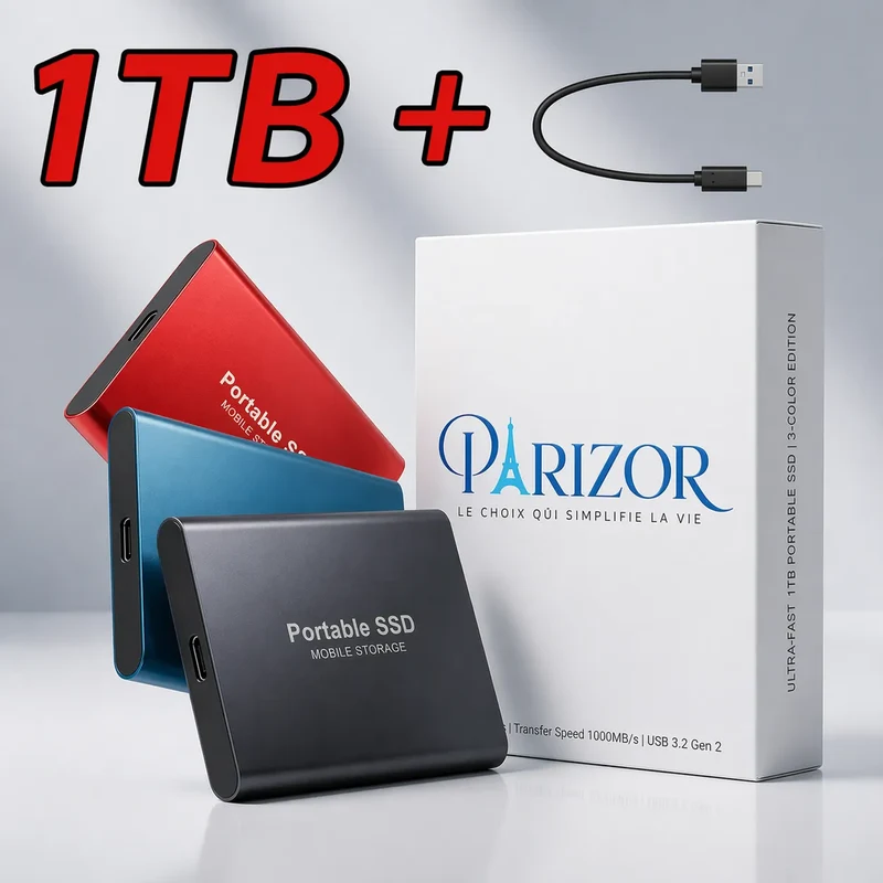 StorageFlex Pro - Disque SSD Externes USB 3.1 Type-C