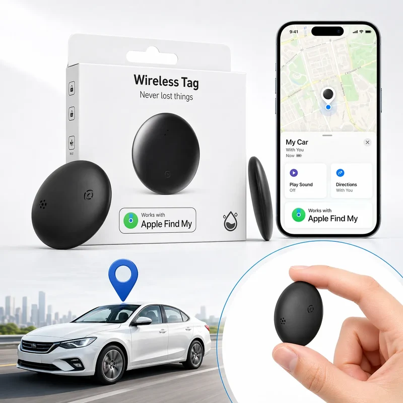 SuiviTrack Pro - Traceur GPS Sans Abonnement, Compatible Android & iOS
