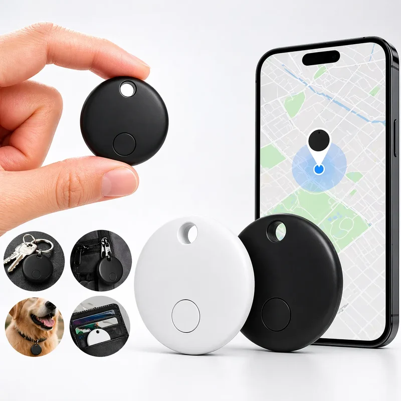 DroidTrack Pro™- Traceur GPS Sans Abonnement, Compatible Android & iOS