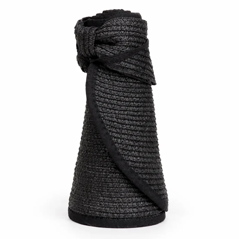 Pratique Nomade – Visière chapeau paille femme pliable