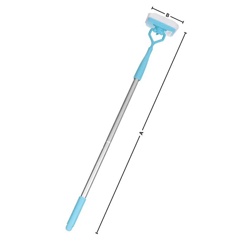 Brosse de nettoyage flexible pour plinthes