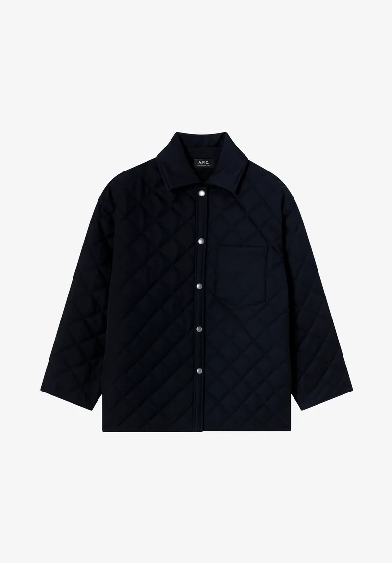 A.P.C. Blouson Georges Matelassé Dark Navy