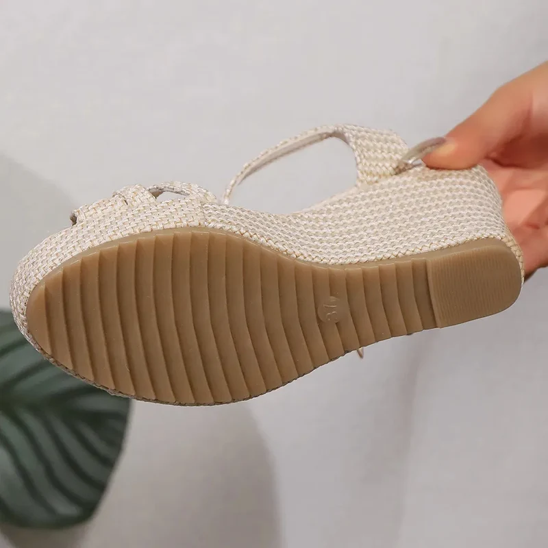 ZENLUX™ – Sandales Plateforme Femme en Cuir Élégance Japonaise & Confort Premium