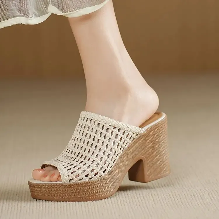 LUXE PLATFORM™ – Sandales Plateforme Femme Élégance & Hauteur Confort
