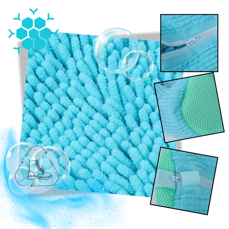 Sac à linge pour chaussures en polyester