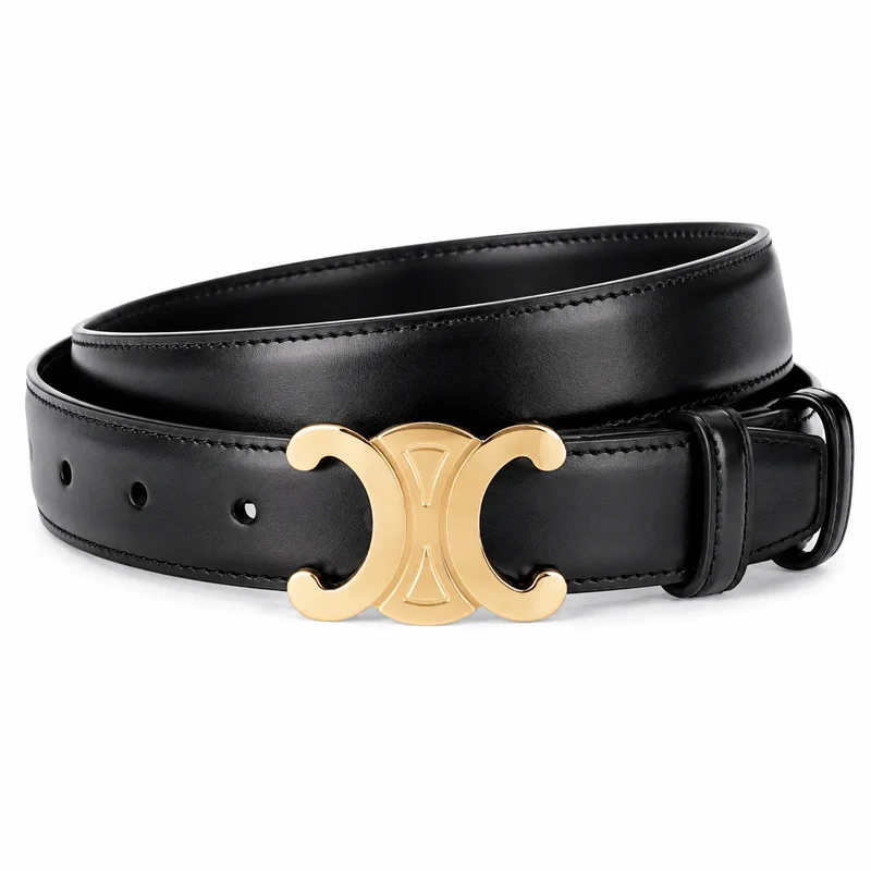 Aurelia | Ceinture Designer Élégante avec Boucle Dorée