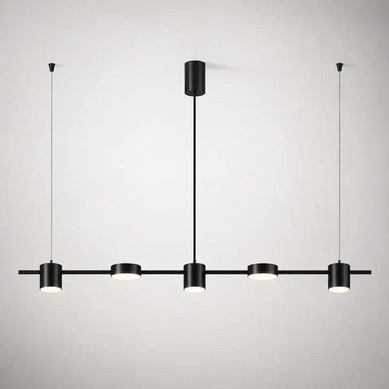 Aurion | Suspension Linéaire Architecturale à Spots LED Intégrés