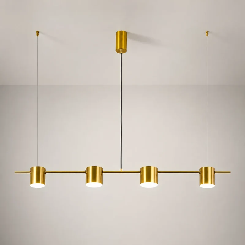 Aurion | Suspension Linéaire Architecturale à Spots LED Intégrés