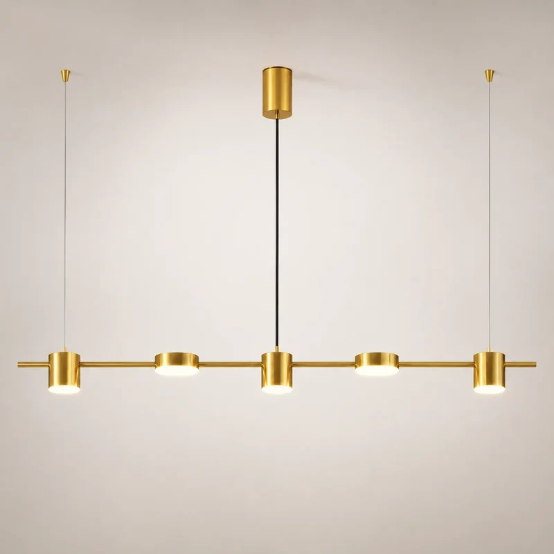 Aurion | Suspension Linéaire Architecturale à Spots LED Intégrés