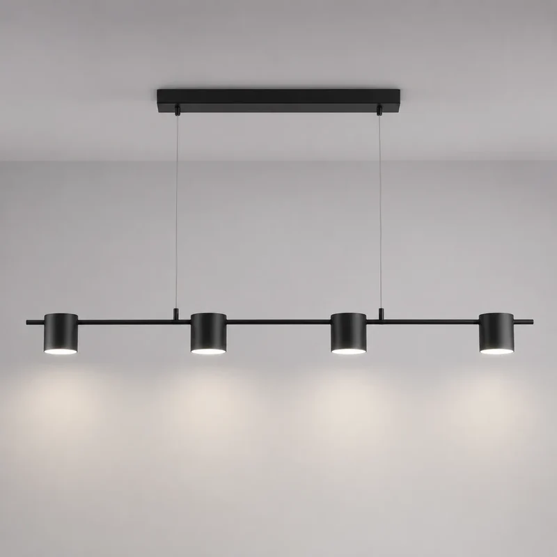 Aurion | Suspension Linéaire Architecturale à Spots LED Intégrés