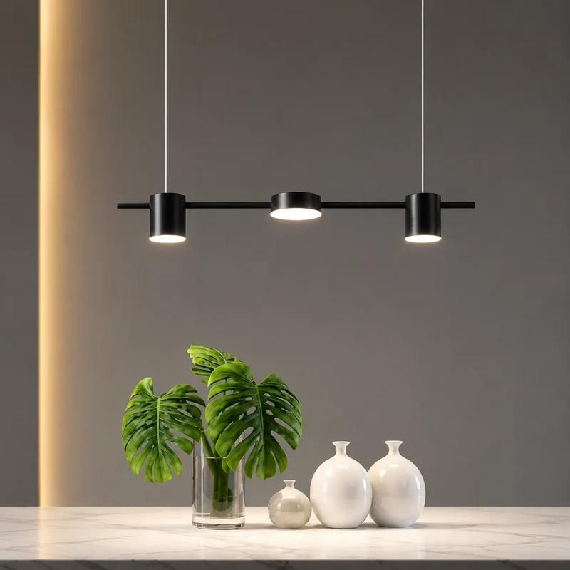 Aurion | Suspension Linéaire Architecturale à Spots LED Intégrés