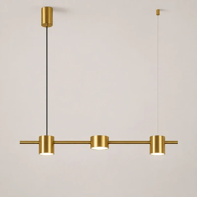 Aurion | Suspension Linéaire Architecturale à Spots LED Intégrés