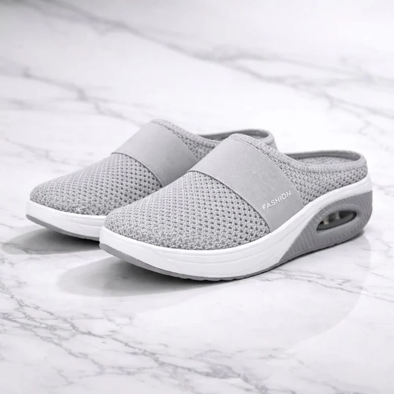 HomeStep | Chaussons Orthopédiques Faciles à Enfiler avec Mesh Respirant