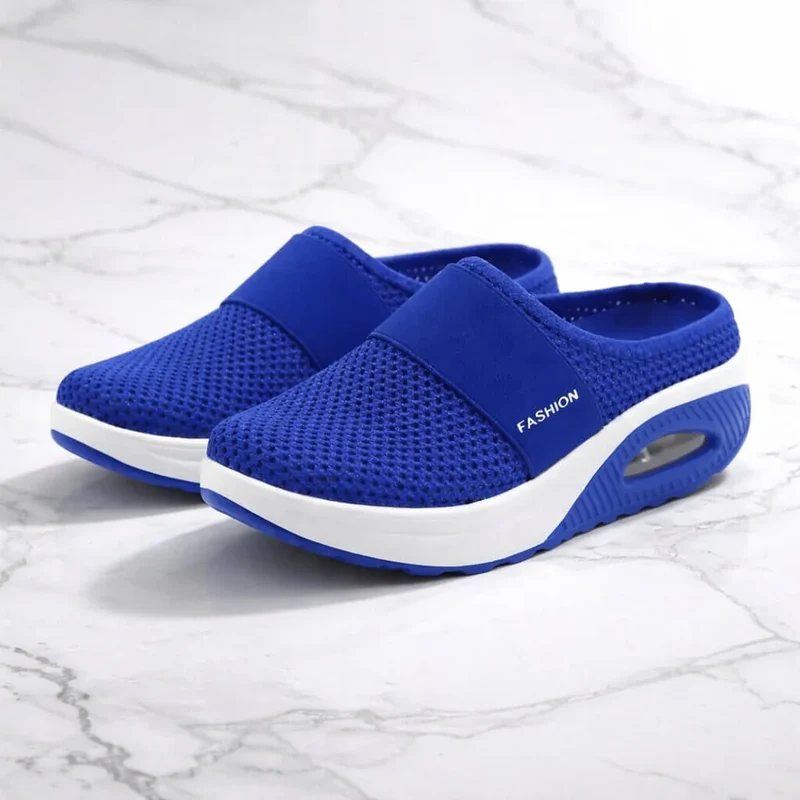 HomeStep | Chaussons Orthopédiques Faciles à Enfiler avec Mesh Respirant