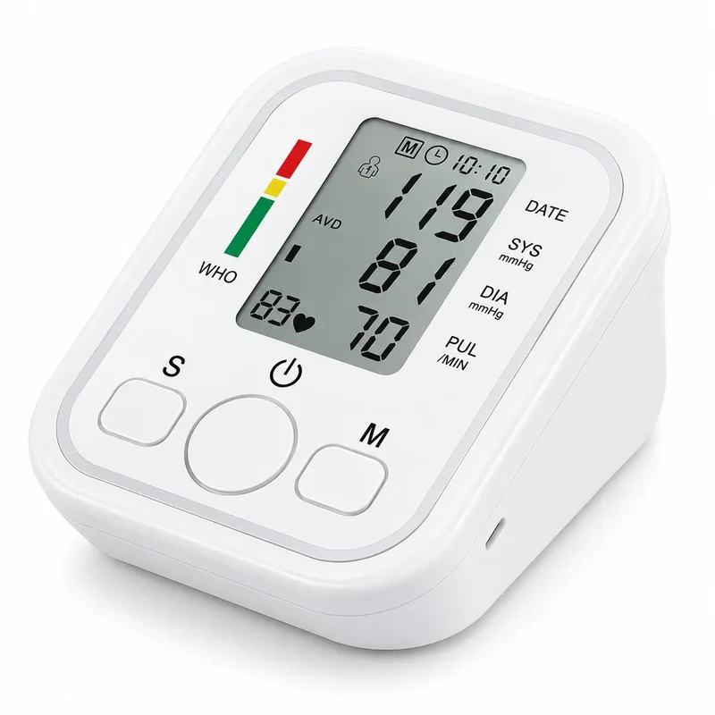 CardioSense | Tensiomètre électronique avec écran LCD et mémoire double utilisateur
