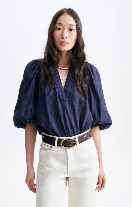 Vanessa bruno Blouse Bell Marine