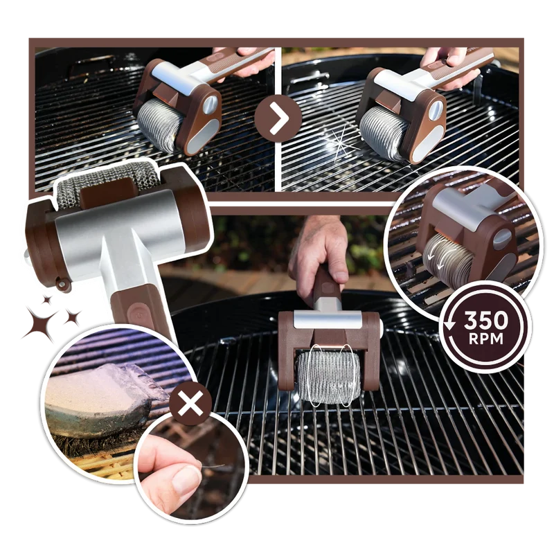 Brosse nettoyante électrique pour Barbecue