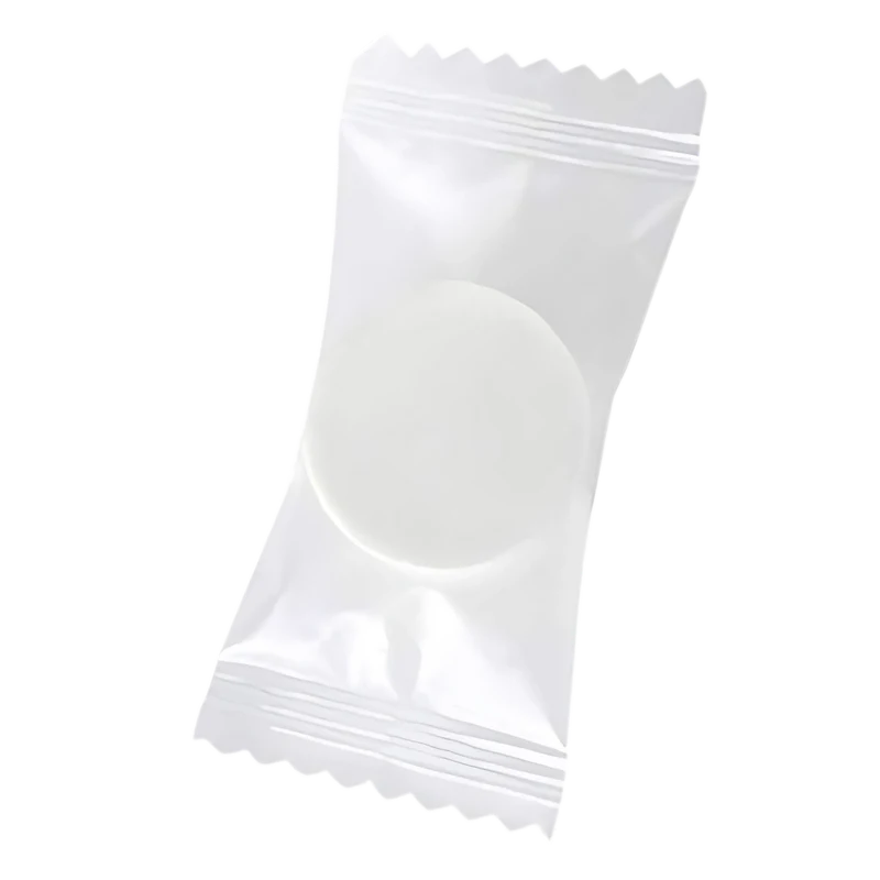 Serviettes compressées en coton doux