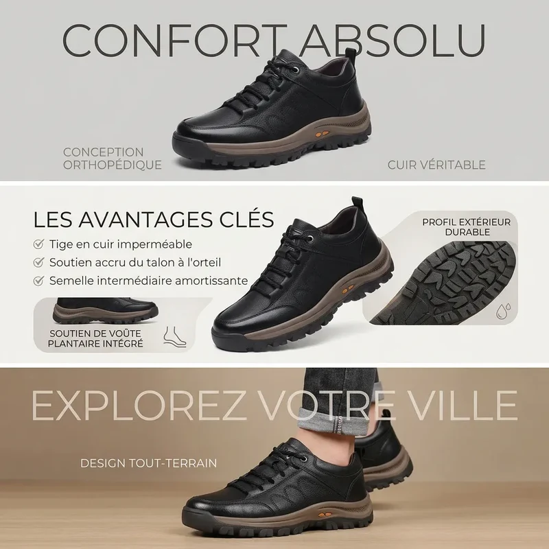 Chaussures de Marche ArchWalk | Chaussures homme imperméables