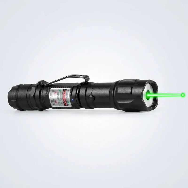 Pointeur Laser GreenBeam | Laser vert rechargeable 532 nm en aluminium