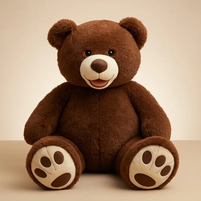 Ours en Peluche Câlinou | Grand nounours doux et moelleux pour cadeau
