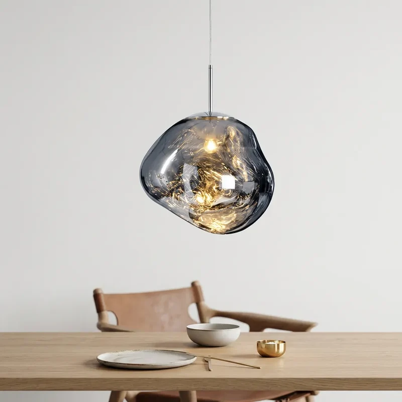 Suspension Milo | Luminaire suspendu design organique blanc chaud