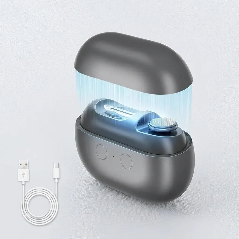 Coupe Ongle Electrique Orthopédique Inox pour Ongles Épais Gris