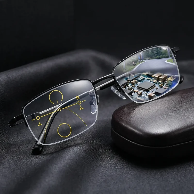 Lunettes Progressives VisionPro | Verres photochromiques intelligents multifocaux