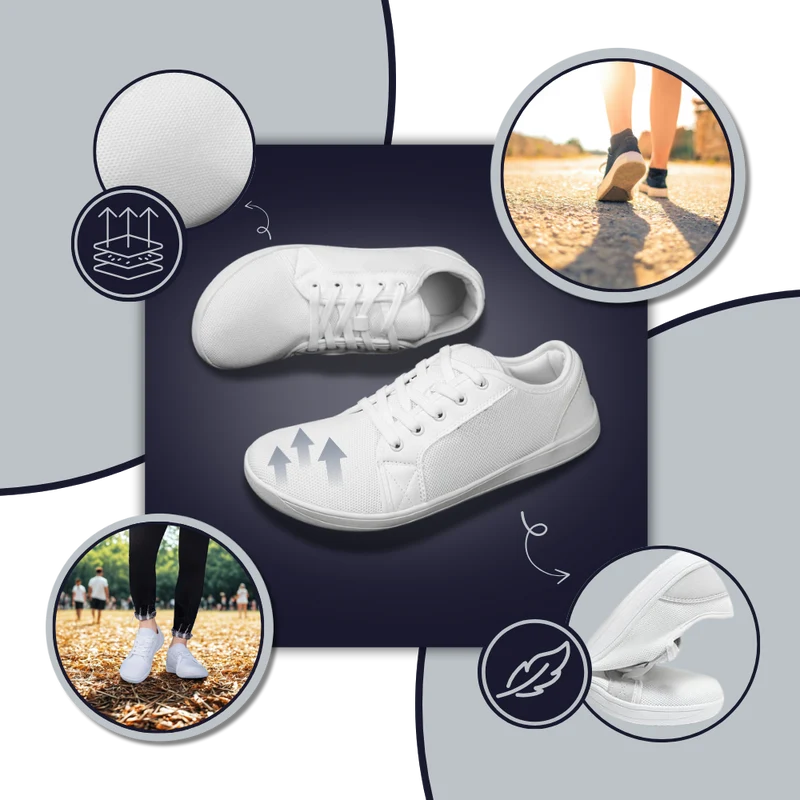 Chaussures de marche larges et confortables