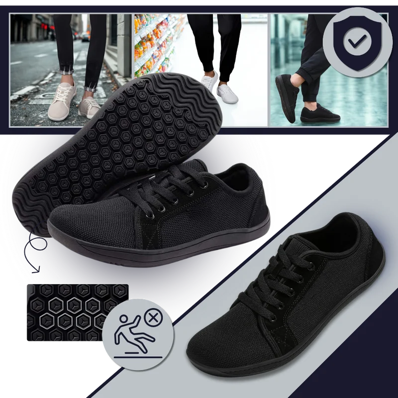 Chaussures de marche larges et confortables