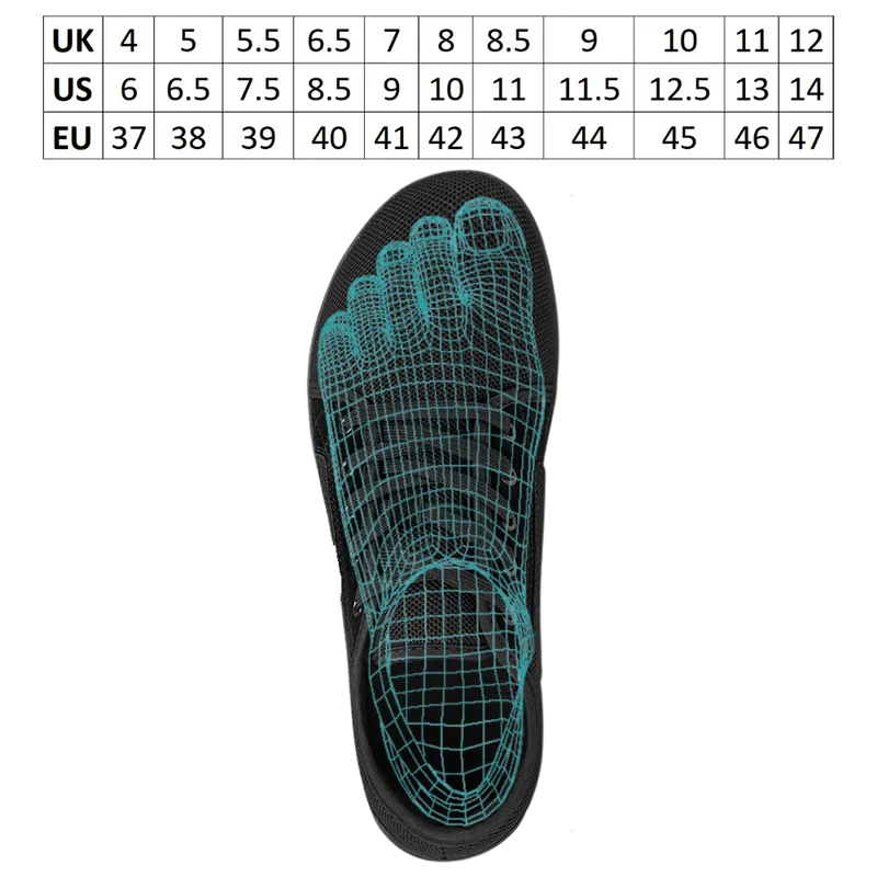 Chaussures de marche larges et confortables