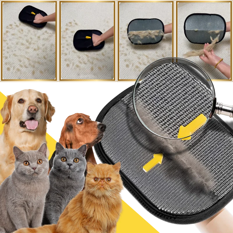 Gant anti-poils pour animaux