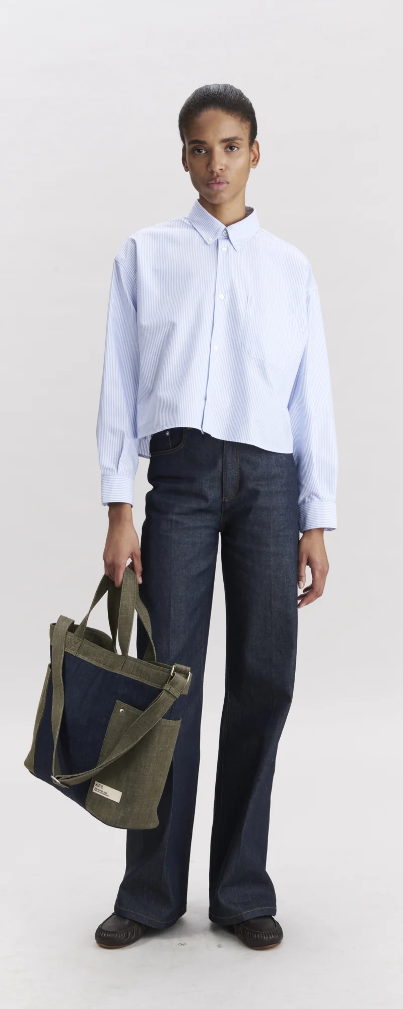 A.P.C. Chemise Sophia Bleu
