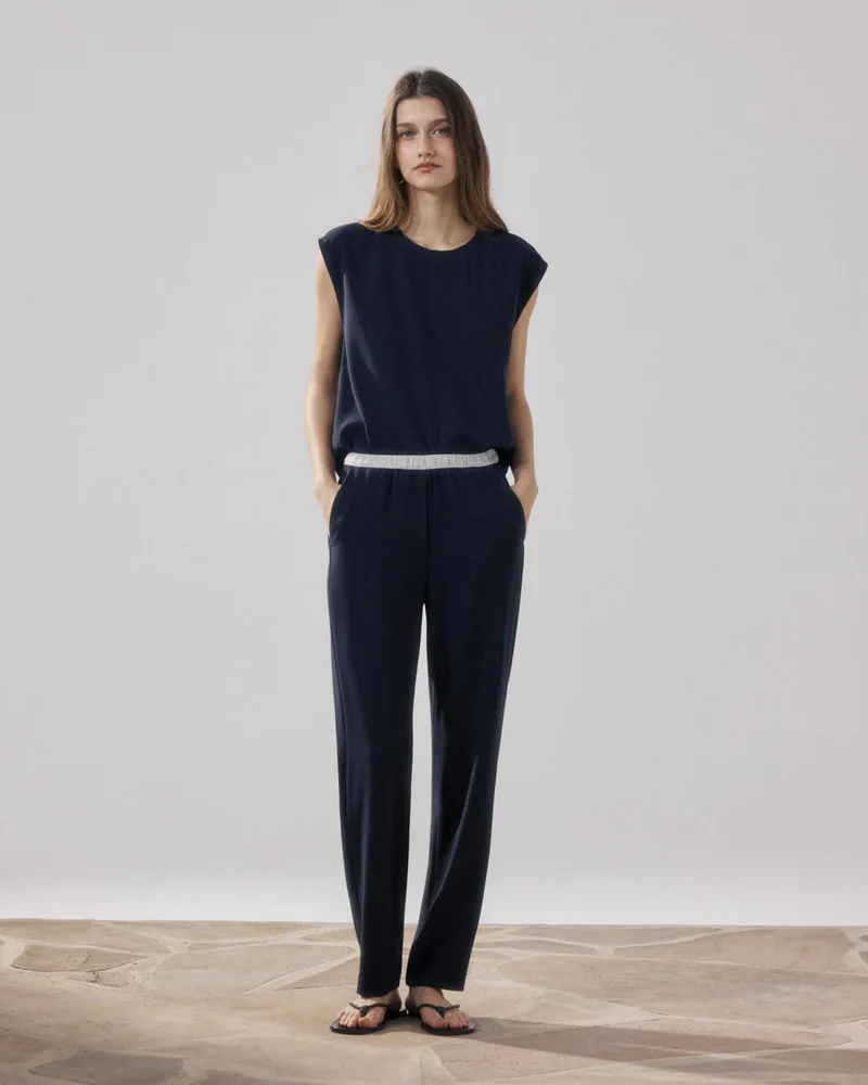 Hartford Pantalon Pirol Bleu Nuit