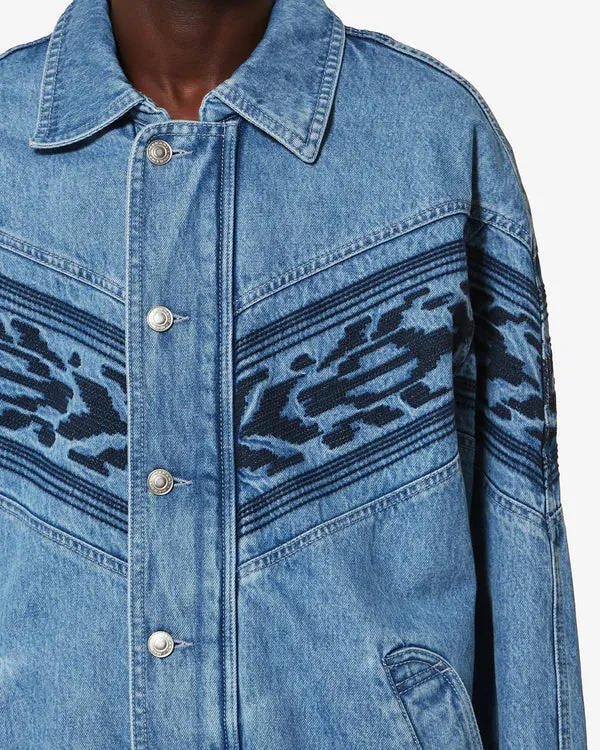 Isabel Marant Veste Julian Blue