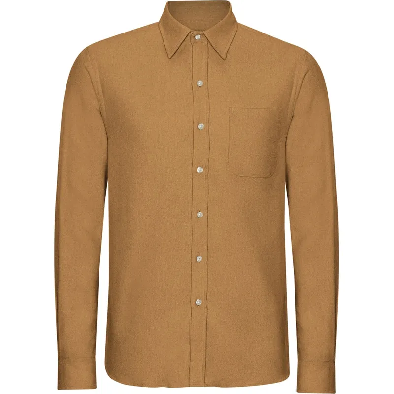 Colorful Standard Chemise Flannel Organic Sahara Camel
