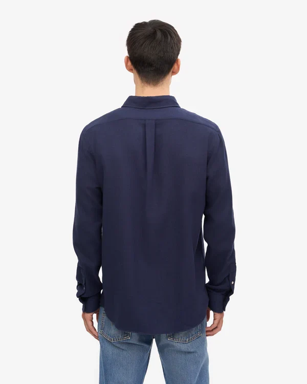 Colorful Standard Chemise Flannel Organic Navy blue