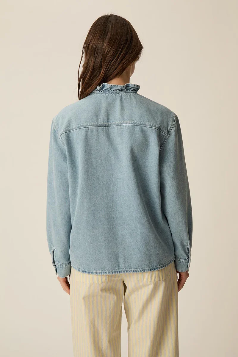 Des Petits Hauts Chemise Lassa Bleach