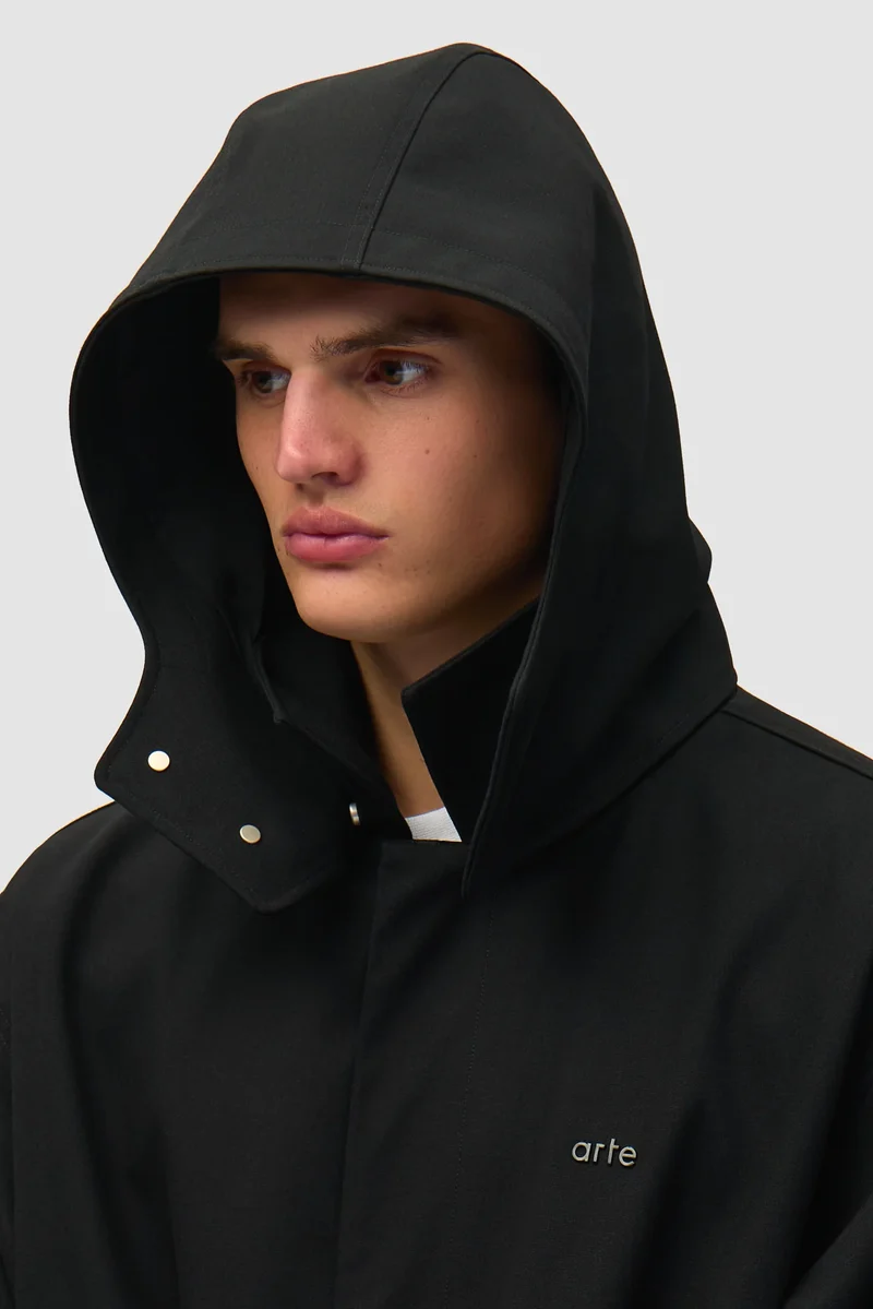 Arte Parka Logo Noir