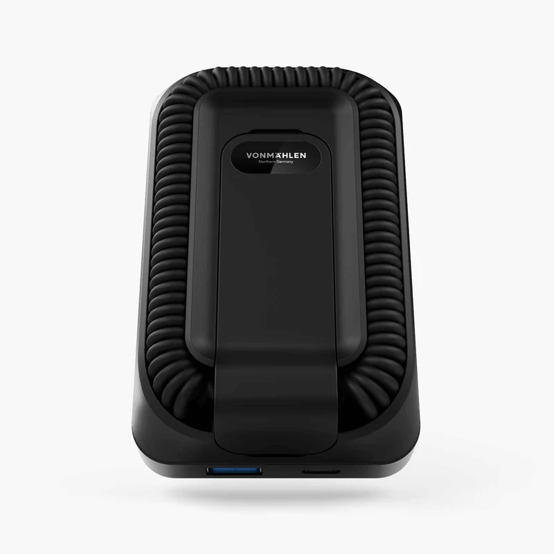 Powerbank mit Ladekabel | 10000 mAh Magnetische Powerbank mit USB-C
