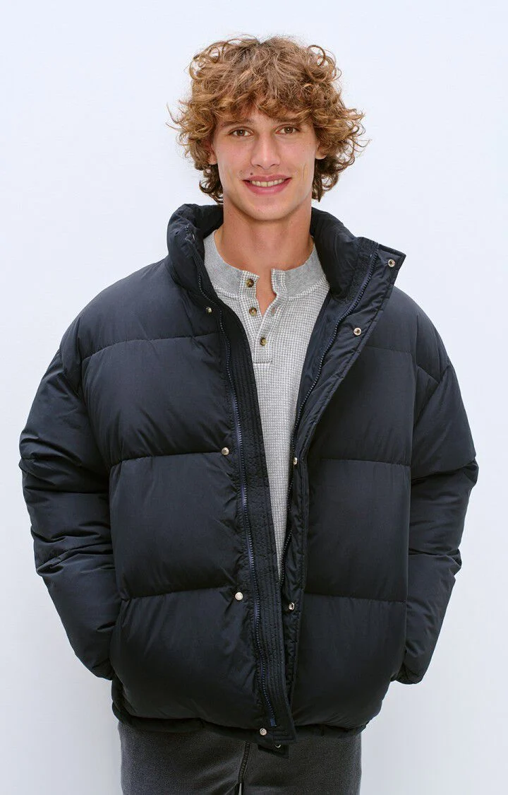 American vintage Doudoune Rofy Ample Carbone
