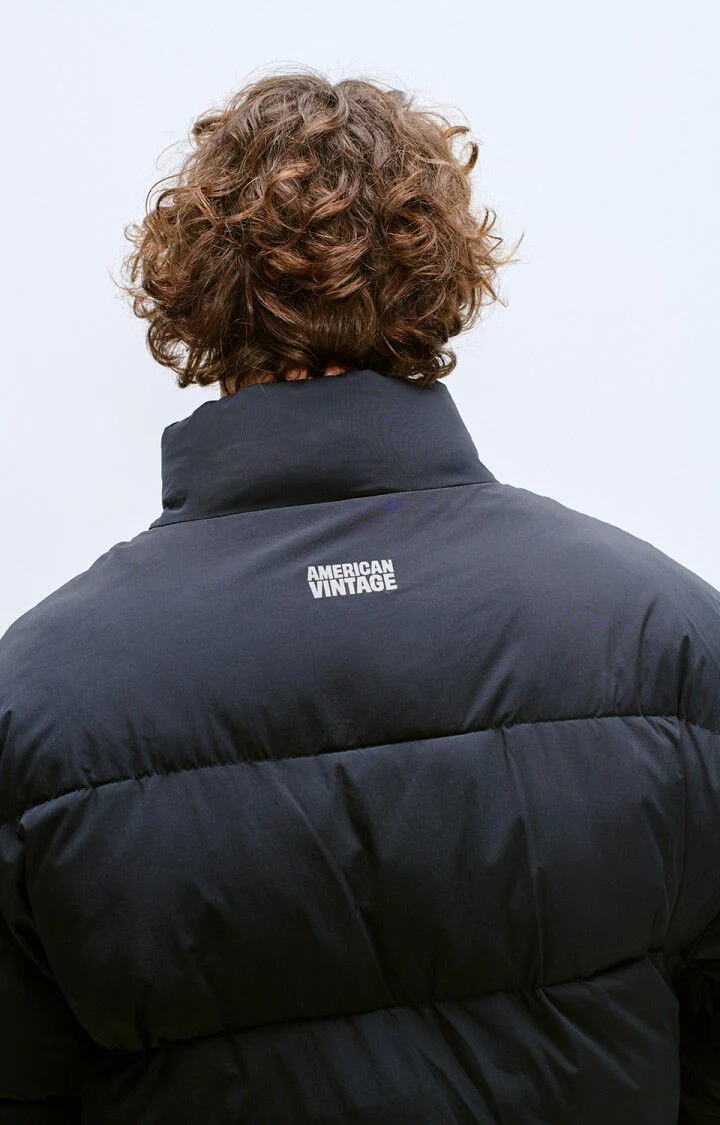 American vintage Doudoune Rofy Ample Carbone