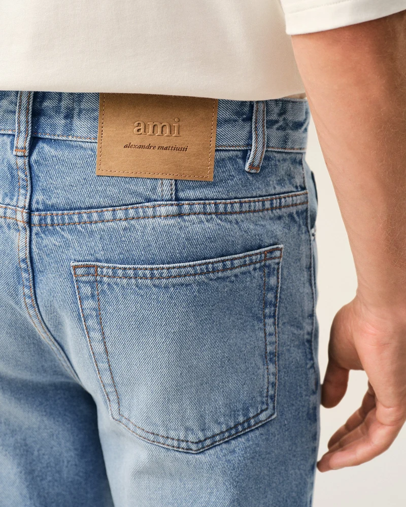 AMI Jean Coupe Tapered Fit Bleu Used
