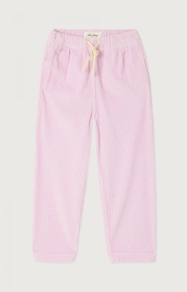 American vintage Enfant Pantalon Padow en velours Dragee Vintage