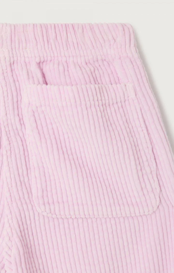 American vintage Enfant Pantalon Padow en velours Dragee Vintage