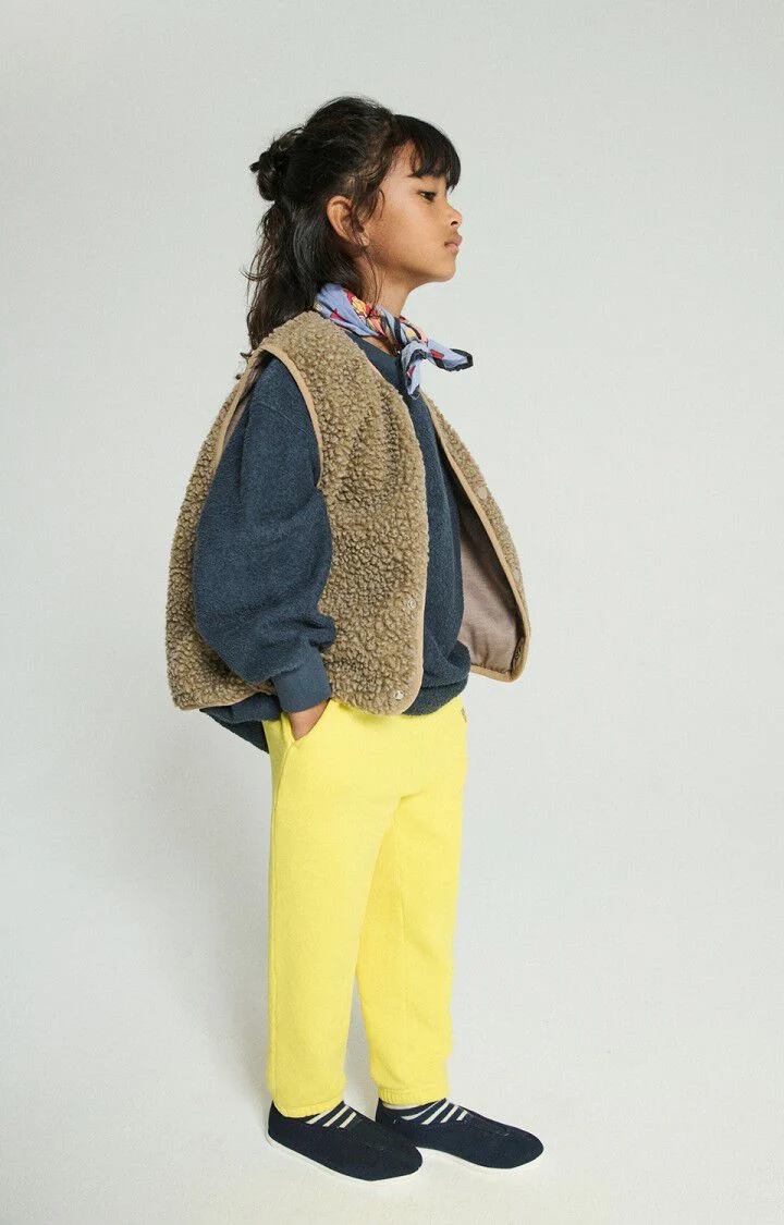 American vintage Enfant Veste Hoktown sans manches Muscade Chine