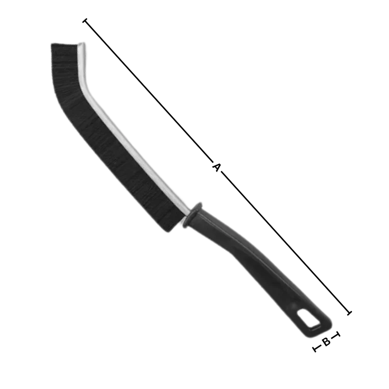 Brosse à coulis souple et ergonomique