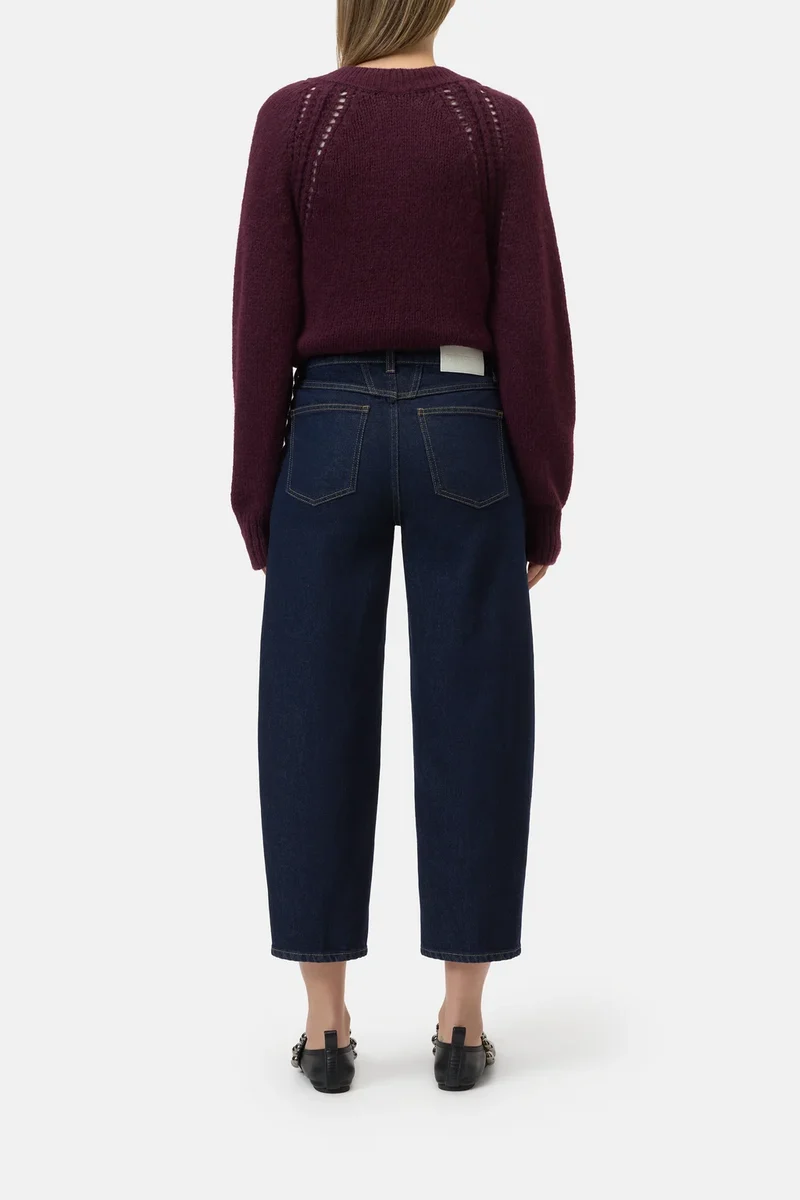 Closed Jean Stover-X Dark Blue