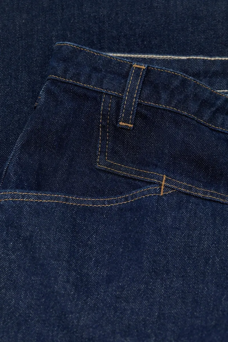 Closed Jean Stover-X Dark Blue